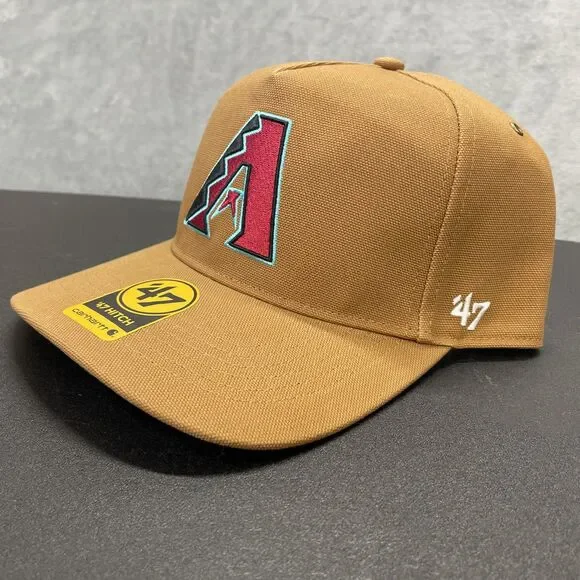 Arizona Diamondbacks Carhartt x '47 Hitch Adjustable Snapback Hat Brown